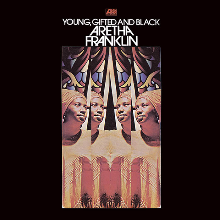 Aretha Franklin, "Young, Gifted and Black, okładka Stanisław Zagórski